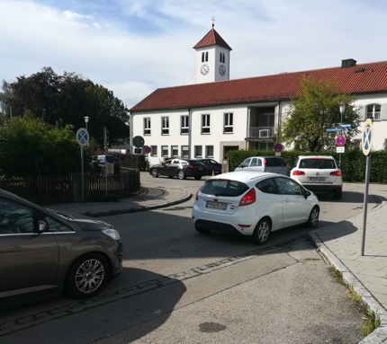 Verkehrschaos in Mühldorf