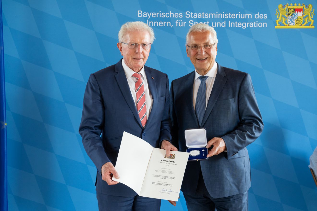 Ehrungen für wert­volles Engage­ment um das Gemein­wohl