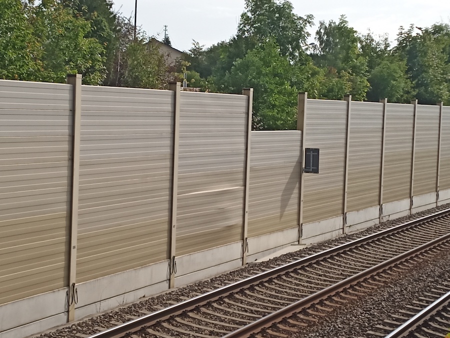 Töginger Straße Lärmschutzwand
