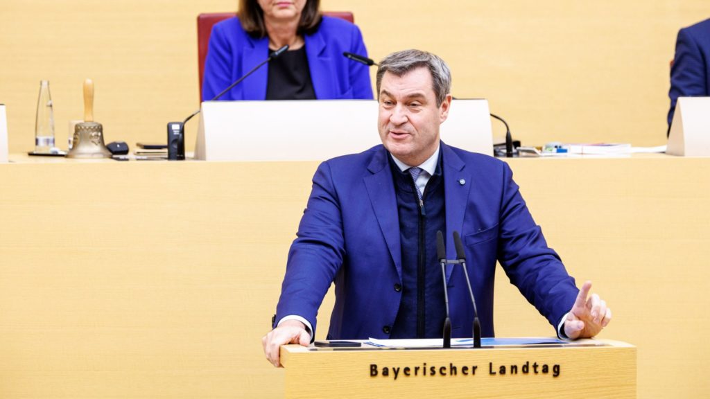 Neujahrsansprache des Bayerischen Ministerpräsidenten