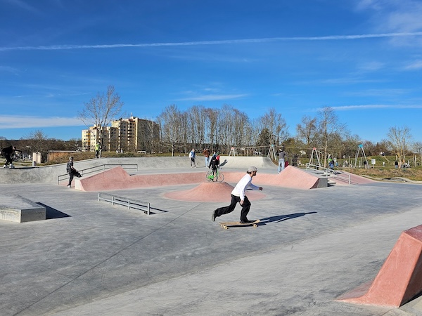 Burghausen Skatepark Eröffnung Motorikpark Bikepark