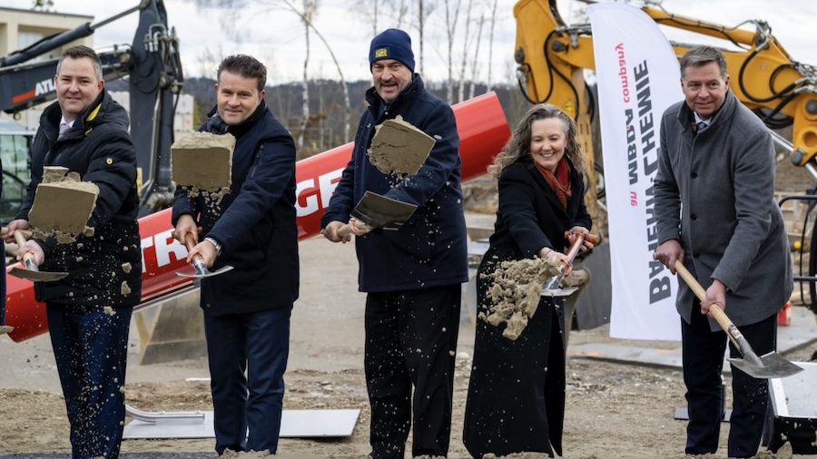 Spatenstich MBDA Bayern Chemie Patriot Aschau