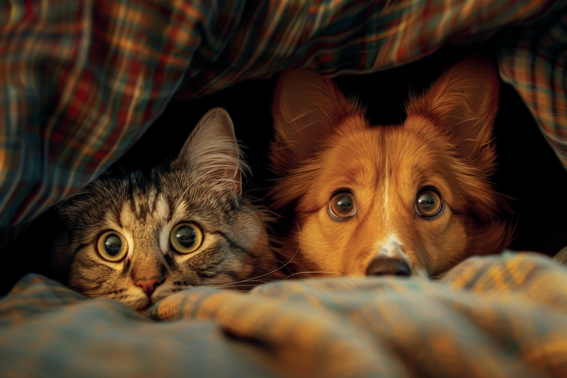 Silvester-Schreck Feuerwerk: Wenn Hund und Katze Panik bekommen