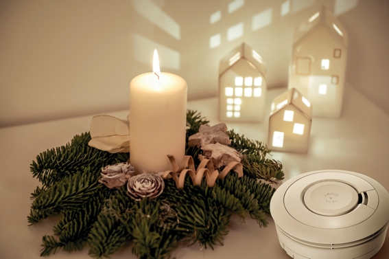 Rauchmelder-Check für eine sichere Weihnachtszeit