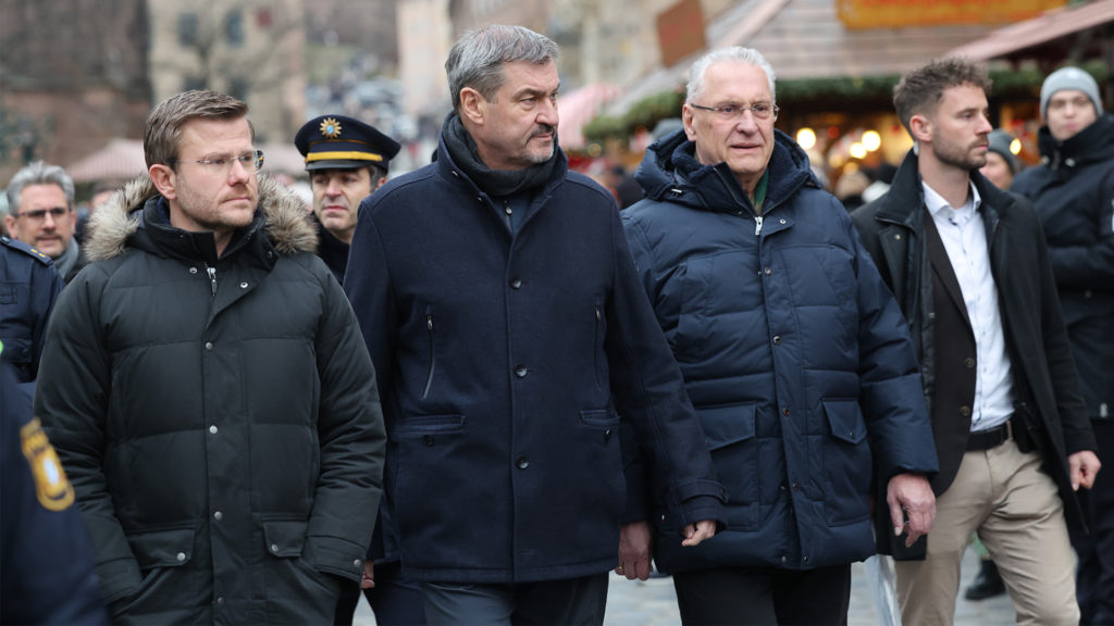 Sicherheitskonzept für Bayerns Weihnachtsmärkte