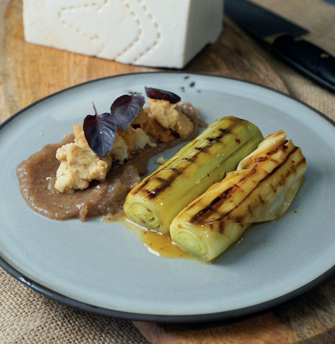 Macht Lust auf mehr: Lauch kommt auf den Grill!