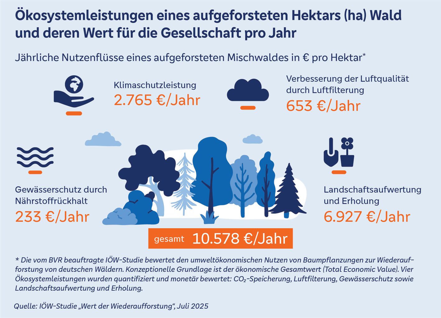 Wenn ein Euro zu Wald wird
