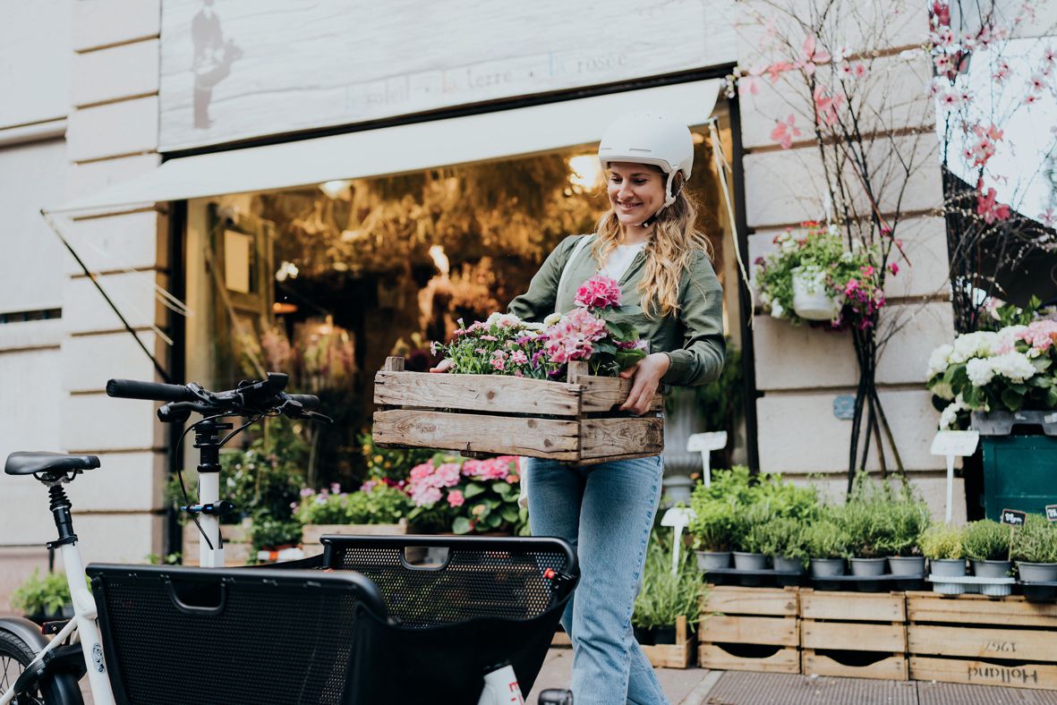 Flexibel mit dem Lastenrad