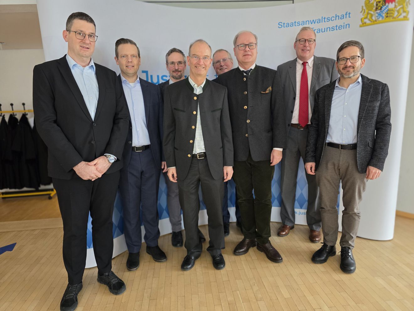 Hoher Besuch bei der Staatsanwaltschaft Traunstein