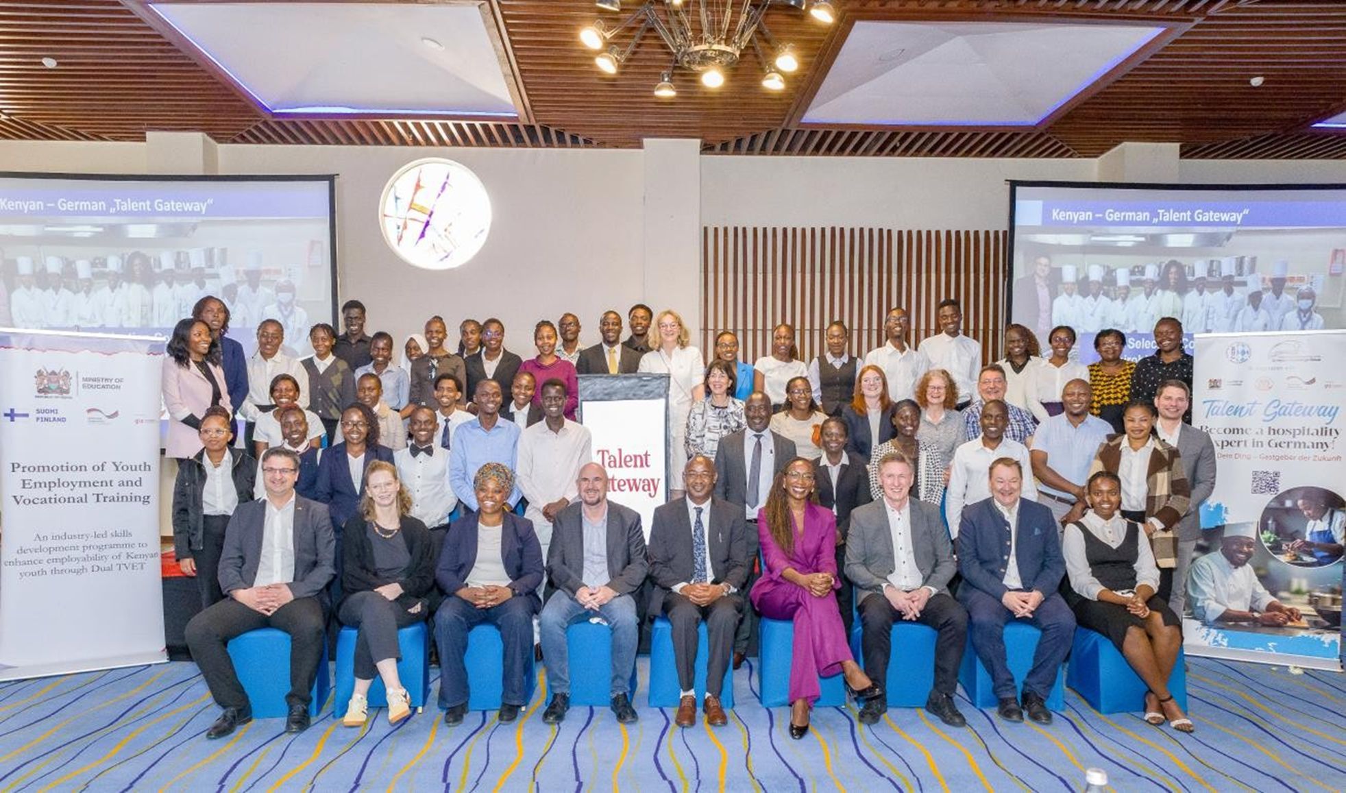 Kenianische Jugendliche sichern sich einen Weg in die berufliche Ausbildung und Beschäftigung in Bayern