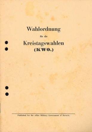 Die Kommunalwahlen im Jahr 1946 – Neubeginn der Demokratie nach der NS-Diktatur